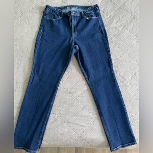 Old Navy High-Rise Wow Straight Jeans 16 Short